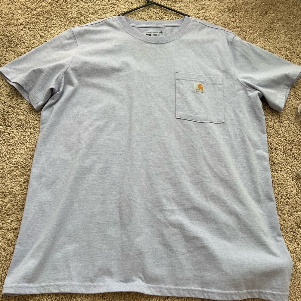 Purple carhartt shirt
